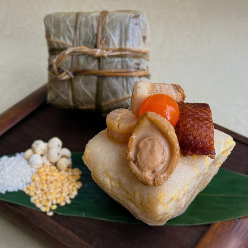 台灣粽子料理飯糭食物图片